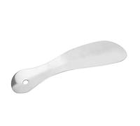 Cosiki Shoe Horn, Metal Shoe Horn Stainless Steel Portable Solid Spoon Tongue Tongue Travel Helper Stick