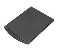Cosiki Sliding Black Coffee Maker Tray Mat Durable ABS Material Easy to for Home Kitchen, Non-, Load-Bearing for Coffee Machine, Toaster, Juicer, Food Processor, 12.0x8.5x1.0in