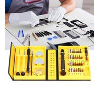 Cosiki Small Screwdriver Set, Screwdriver Set 38 In 1 Accuracy Glasses Screwdriver Mini Magnetic Driver Professional for Phone, Computer, Watch, Laptop, Game Console, Eyeglass