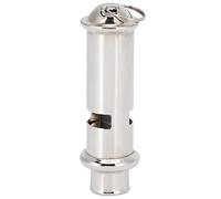 Cosiki Stainless Steel Training Whistle for Pigeon Calling Lightweight Portable Bird Training Tool 6.5x1.5cm Silver 1 Pack