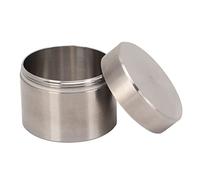 Cosiki Tea Canister, Tea Container with High Strength Stainless Steel Tins for Home Office (M)