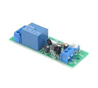 Cosiki Time Delay Relay, Time Relay Module 70 X 26mm with 64mm Hole Distance Delay Switch 0-10 Minutes High Accuracy Timer for Various Electronic Equipment (DC5V)