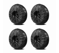 Cosiki Tire Covers, Spare Tire Protector, Tool Storage Bag Cover with SUVs, RVs, Trailers & Trucks, Fits Tires 13 to 23 Inch, 1 Piece Size S (4 Pieces Size L)