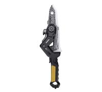 Cosiki Transforming Sword Axe Light Up Toy with Immersive Sound for Kids 27x34cm Rechargeable LED Glowing Battle (Gold)