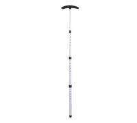Cosiki Travel Bag Support Pole, Telescopic Adjustable Aluminum Stand with Oval Top for Golf Club Bag, 50-132cm Height Range