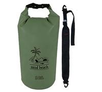 Cosiki Water Proof Dry Bag, Thickened PVC Leakproof Storage Bag with Adjustable Shoulder Straps, for River Hiking Kayaking Camping Swimming Beach Activities (OD Green)