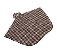 Cosiki Wheelchair Blanket, Adult Wheelchair Costumes Thickened Fabric Double Layers Keep Warm Half Cover Blanket Hooded Shawl for Winter Use