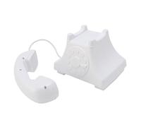 Cosiki White Noise Machine, Retro Telephone Style Sound Machine, Bedside Night Light with Soft Illumination, Ideal for Baby, Adults Sleep & Bedroom (White)