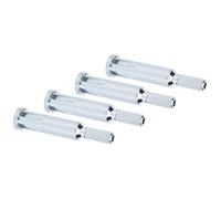 Cosiki Wire Twister Tool, Wire Stripping Tool with Electrical Automatic Quick Twist Connector 4Pcs Twisting Drill Stripper for Industrial Hand Supplies (Round)