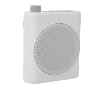 Cosiki Wireless Voice Amplifier Powerful Noise Reduction Set for Teachers Tour Guides Portable Speaker (White)