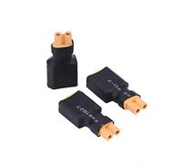 Cosiki XT30 Male To XT60 Female Adapter, XT30 To XT60 Connector Adapter RC Drone Connector 2 Types 5PCS per Set Battery Plug Battery Converter Plug (XT30 female head adapted to XT60 male head)