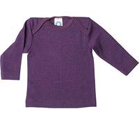 Cosilana, Baby Shirt/Undershirt, 70% Organic Wool, 30% Silk (plum, 2-3 years (Height 39-41) (98/104))