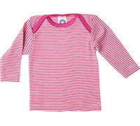 Cosilana, Baby Shirt/Undershirt, 70% Organic Wool, 30% Silk (striped pink-natural, 2-3 years (Height 39-41) (98/104))