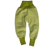 Cosilana Baby Soft Fleece Trousers - 100 % Pure New Wool from Certified Organic Farming - green - One Size