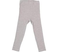 Cosilana, Children Leggings Pants Underwear, 45% Organic Cotton, 35% Organic Wool, 20% Silk (2-3 Years - EU 92, Grey Melange)