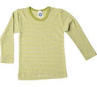 Cosilana, Children's Long-Sleeved Undershirt, 70% Wool (kbT), 30% Silk, Marine natural curling, 152 cm
