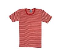 Cosilana Children's Vest T-Shirt 70% Wool and 30% Silk, red, 12 Years