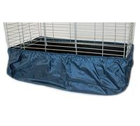 Cosipet Oblong Cage Tidy, Medium, Navy, blue