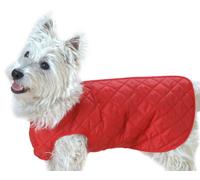 Cosipet Quilted Step in Suit, 16-inch/ 41 cm, Red