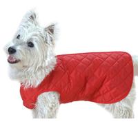 Cosipet Quilted Step in Suit, 8-inch/ 20 cm, Red