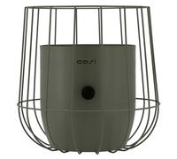 CosiScoop Basket Gas Garden Lantern in Olive