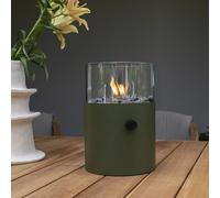 Cosiscoop Extra Large Moss Green Gas Fire Lantern Tabletop Portable Garden Cosi