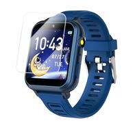 Cosjoype Kids Game Smart Watch with 16 Puzzle Games, HD Touch Screen, Camera, Music Player, Pedometer, Alarm Clock, Calculator, Flashlight, Blue, Kids Watches for 4-12 Year Old Boys and Girls