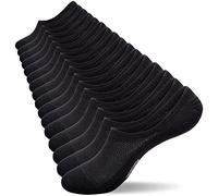 coskefy No Show Socks, Cotton Anti-Slip Invisible Low Cut Sports Trainer Liner Socks for Men Women 8 Pairs