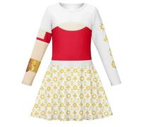 COSLANDERS Zombies4 School Uniform Costume Dress Halloween Zombies4 School Uniform Set (A, HEIGHT-140CM)