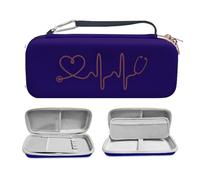 COSLANLEE stethoscopes case for Nurse fits 3M Littmann Cardiology III,II,IV Master Cardiology/MDF MDOne lightweight Travel clinical bag for nursing students[Device NOT Included]