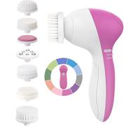 COSLUS Facial Spin Brush Face Cleansing: 7 in 1 Electric Exfoliator Spinning Cleanser Device Waterproof Face Gentle Cleanning, Exfoliating, Scrubbing Skin Care for Women Men Teenage Girls Set