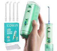 COSLUS T50 Portable Water Dental Flosser for Travel with Screen Display