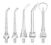 COSLUS Water Flosser Replacement Heads: Only Compatible with Water Flosser WFP14 C20(F5020E), Water Dental Flosser Replacement Tips, Oral Irrigator Refill Heads Jet Tips 5 Pieces