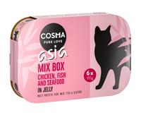 Cosma Asia in Jelly Mixed Trial Packs - 6 x 170g Mixed Pack (4 Varieties)