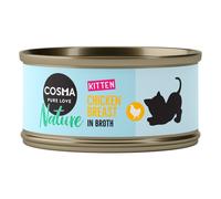 Cosma Nature Kitten Saver Pack 24 x 70g - Chicken