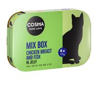 Cosma Original in Jelly Saver Pack 24 x 170g - Mixed Pack (4 Varieties)