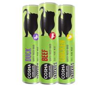 Cosma Snackies Mixed Trial Packs - 3 Varieties (70g) - Chicken,Duck,Beef