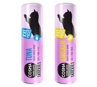 Cosma Snackies XXL Mixed Trial Pack - 1 x Chicken (30g) & 1 x Tuna (25g)