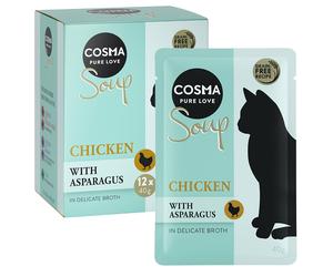 Cosma Soup 12 x 40g - Chicken with Asparagus