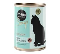 Cosma Soup Saver Pack 24 x 100g - Salmon with Courgettes