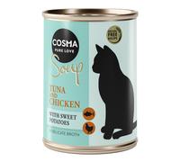 Cosma Soup Saver Pack 24 x 100g - Tuna & Chicken with Sweet Potatoes