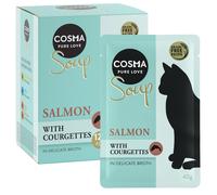 Cosma Soup Saver Pack 24 x 40g - Salmon with Courgettes