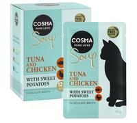 Cosma Soup Saver Pack 24 x 40g - Tuna & Chicken with Sweet Potatoes