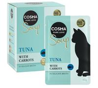 Cosma Soup Saver Pack 24 x 40g - Tuna with Carrots