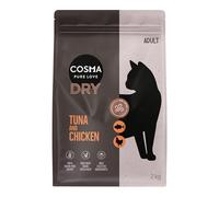 Cosma Tuna & Chicken Dry Food - Economy Pack: 2 x 2kg