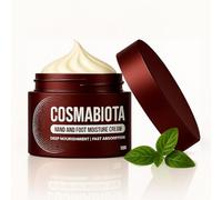 Cosmabiota Foot and Hand Cream - Cracked Heel Repair & Dry Skin Moisturizer | Non-Greasy, Fast Absorbing Formula | Deep Nourishment for Feet, Heels, Elbows & Hands - 120g
