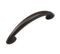 Cosmas 10 Pack 323-64ORB Oil Rubbed Bronze Modern Cabinet Hardware Arch Handle Pull - 2-1/2" Inch (64mm) Hole Centers