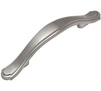 Cosmas 10 Pack 8816SN Satin Nickel Cabinet Hardware Handle Pull - 3" (76mm) Hole Centers