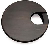 Cosmas® 50203ORB Oil Rubbed Bronze 2-1/2" Two Piece Zinc (Metal) Desk Grommet - 3" Overall Diameter - 5 Pack