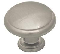 Cosmas 5422SN Satin Nickel Cabinet Hardware Mushroom Knob - 1-3/16 Diameter, 25-Pack